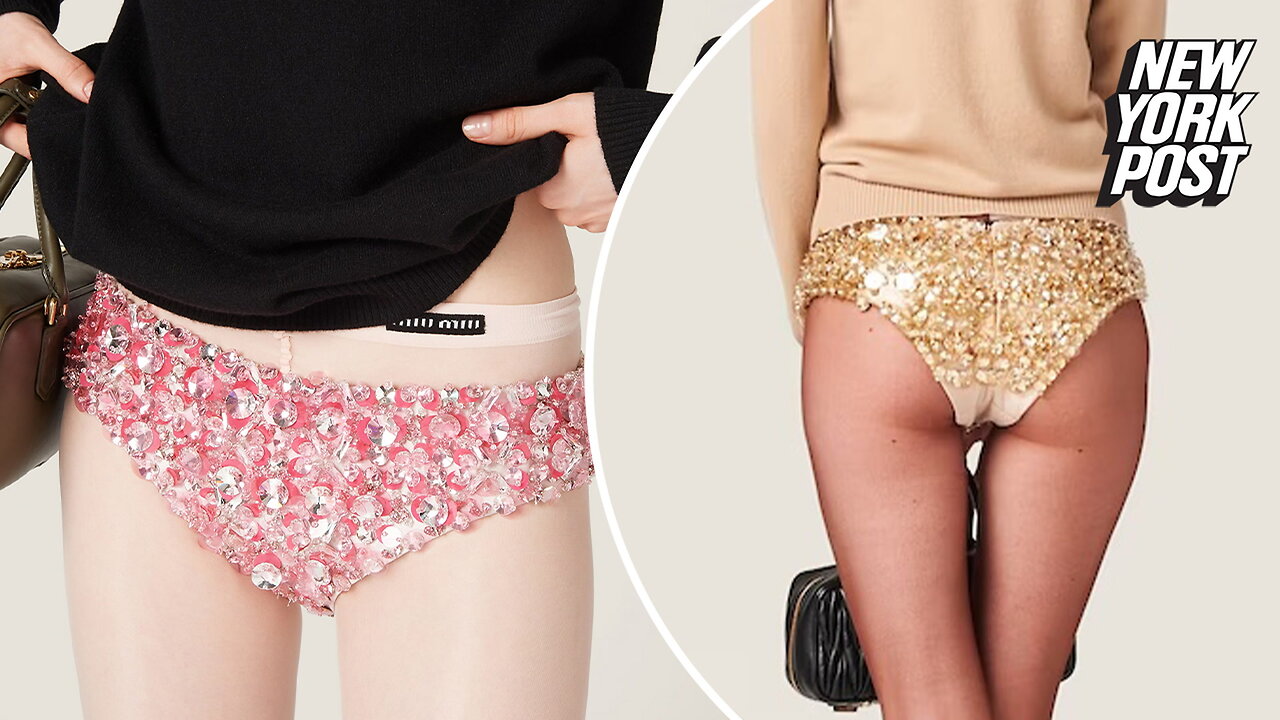 Miu Miu's $5,600 sequin panties may be the most expensive underwear ever