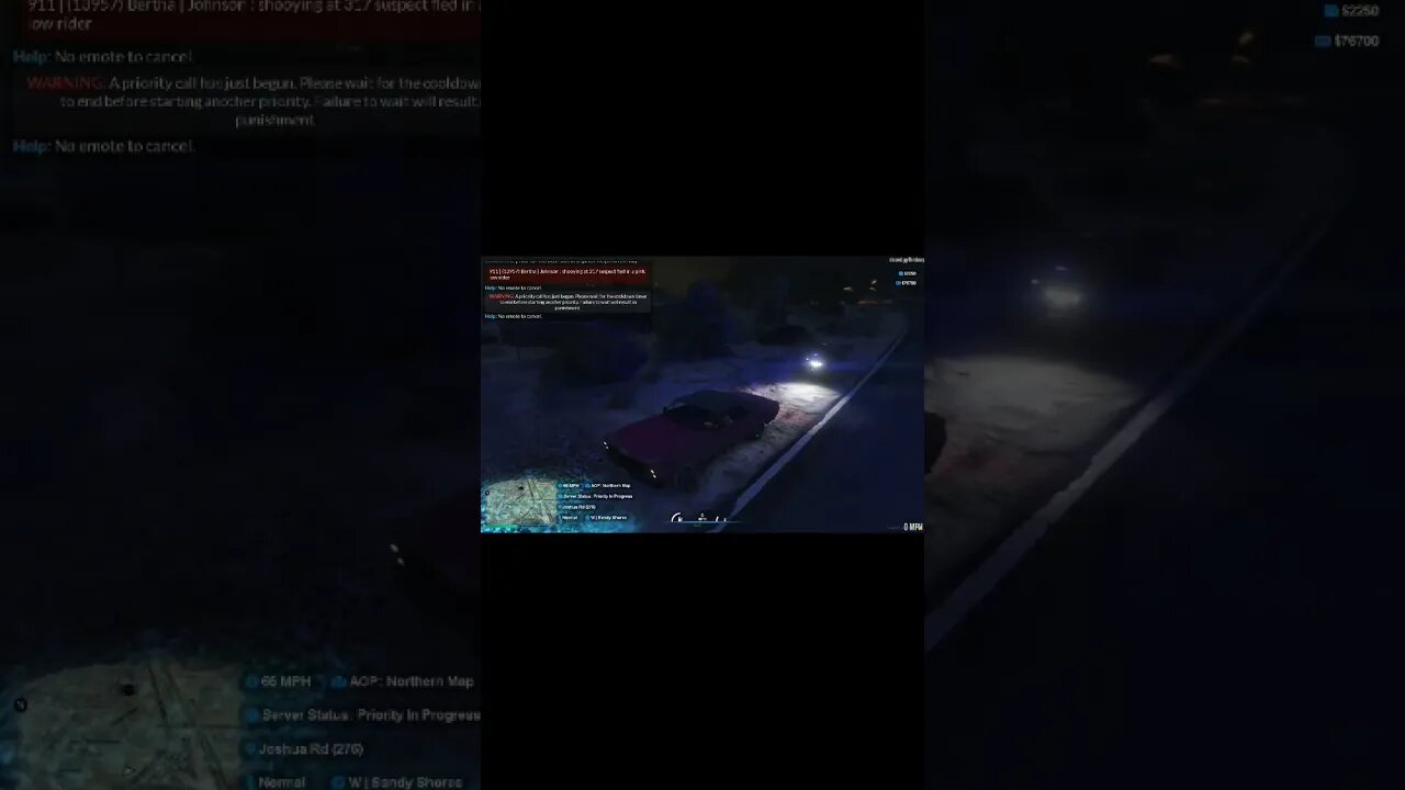 Bertha needs gets pulled over #gaming #floridastaterp #gta