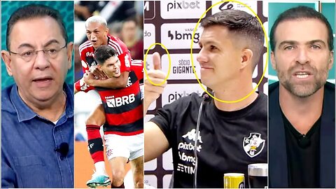 "NÃO! É BOM ESCLARECER que ISSO AÍ..." OLHA por que essa CENA DEU POLÊMICA após Vasco 1x4 Flamengo!