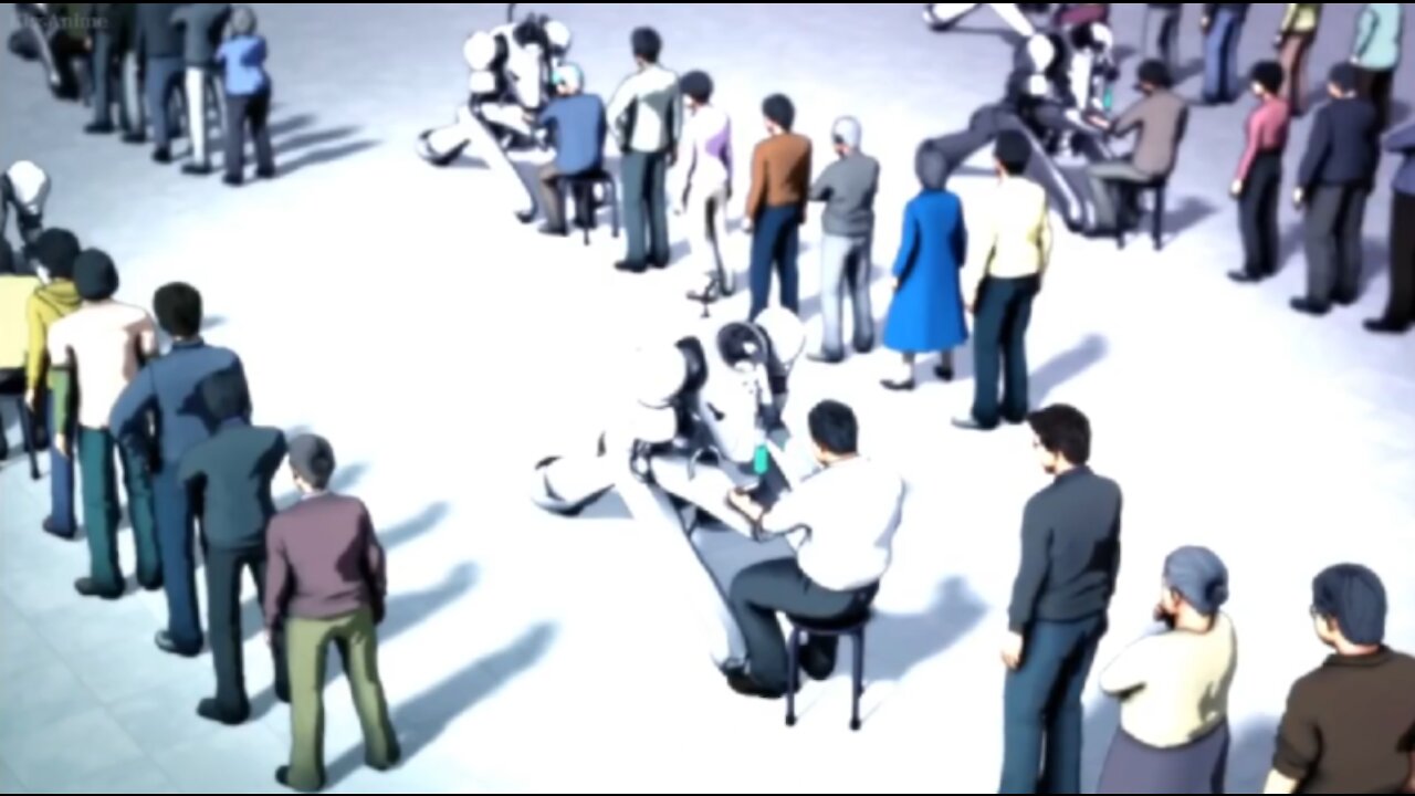 Excerpt from the movie "Vexille" (2007) - Sounds familiar?