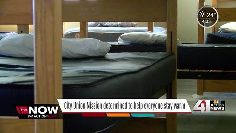 City Union Mission determined to help homeless stay warm