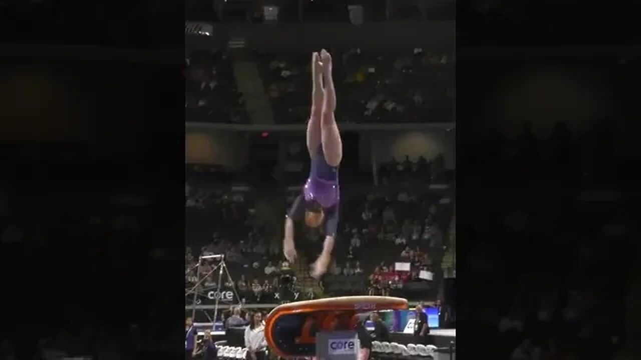 Alicia Zhou on Vault - 2023 Core Hydration Classic #shorts