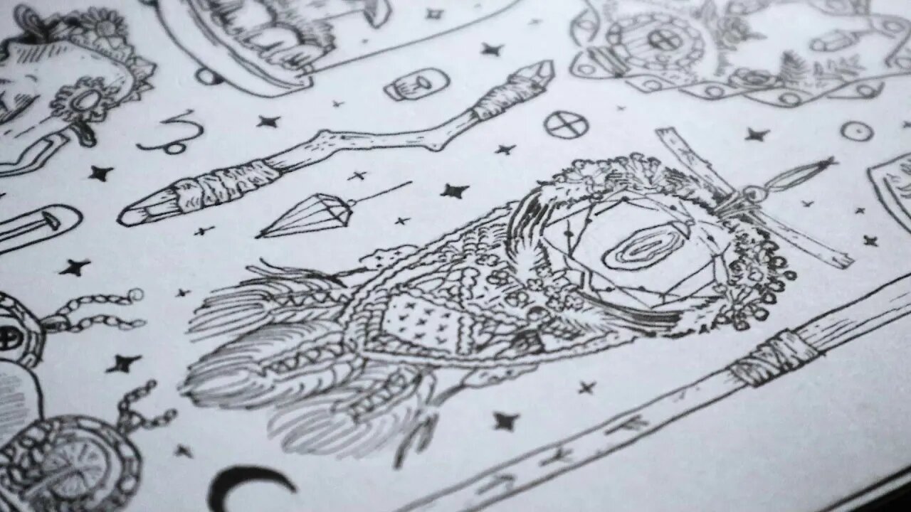 🔮 Taurian Spirits Illustration Sheet 🔮 [Timelapse Only]