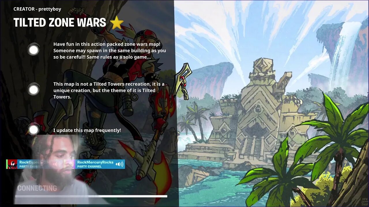 Fortnite with Rock Mercury