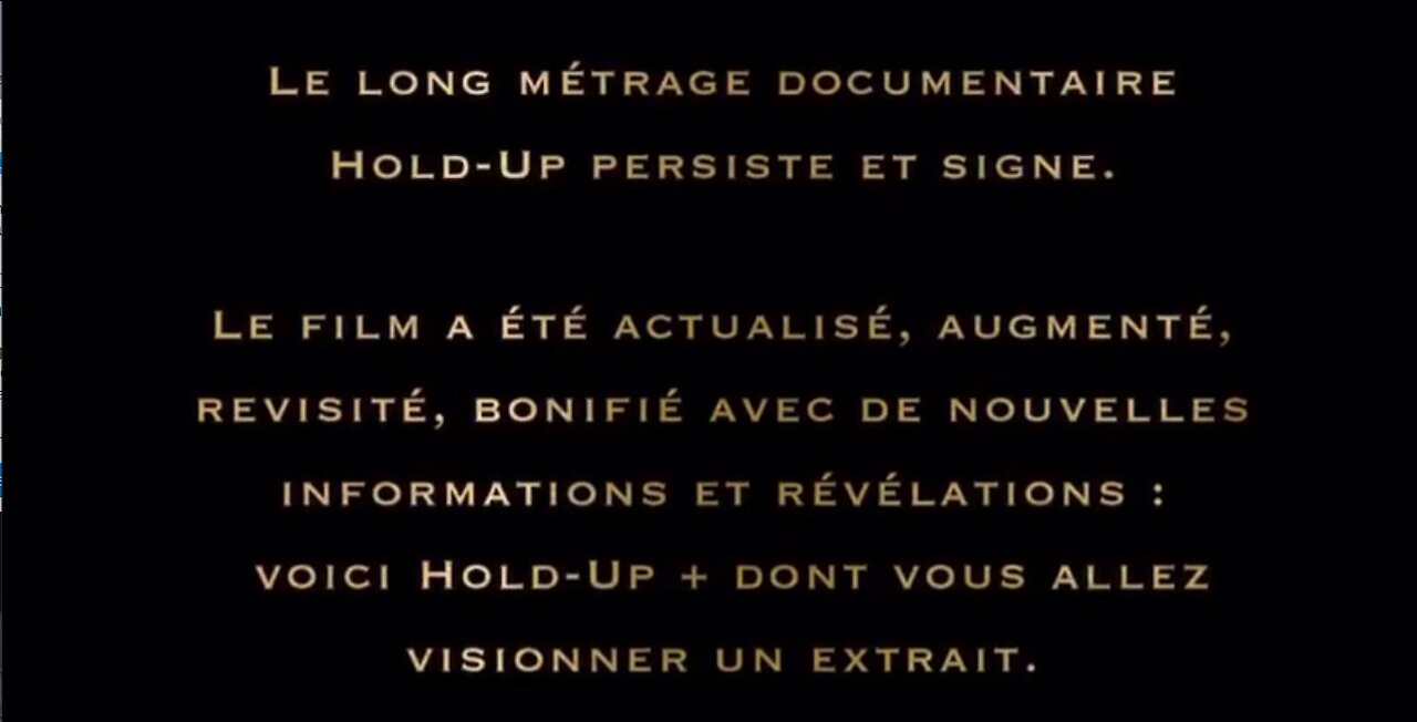 Source du virus - Hold up