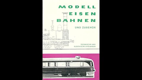 Piko Modellbahn Katalog von 1963