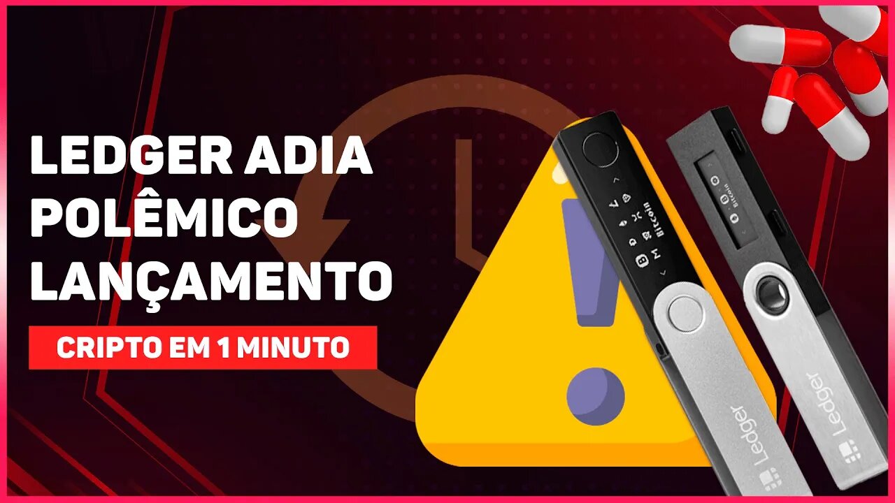 LEDGER ADIA POLÊMICO LANÇAMENTO.