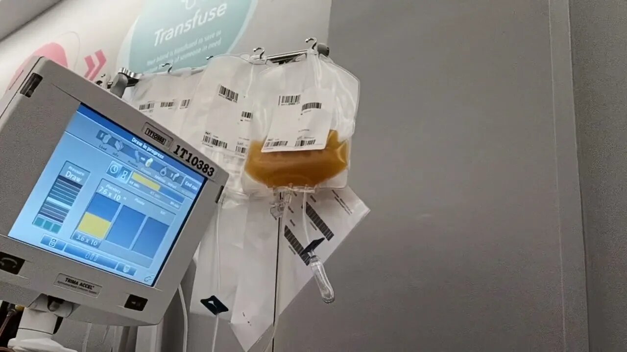 Still Donating platelets at @NYBloodCenter Downtown Brooklyn Location at the moment. 1/7/23