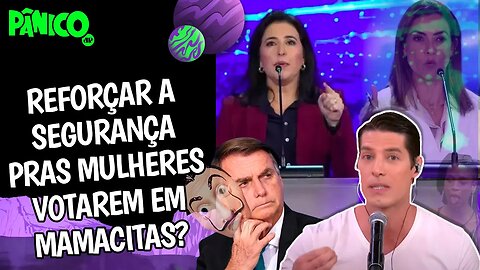 TEBET TENTOU MOSTRAR NO DEBATE QUE BOLSONARO DEVE TER CUIDADO PORQUE EMPEZÓ O MATRIARCADO?