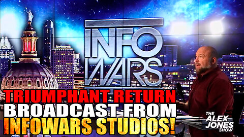 TEMPORARY VICTORY: Triumphant Return Broadcast From Inside InfoWars Studios 11/15/24 