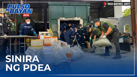 P9-B halaga ng iligal na d r o g a, sinira ng PDEA