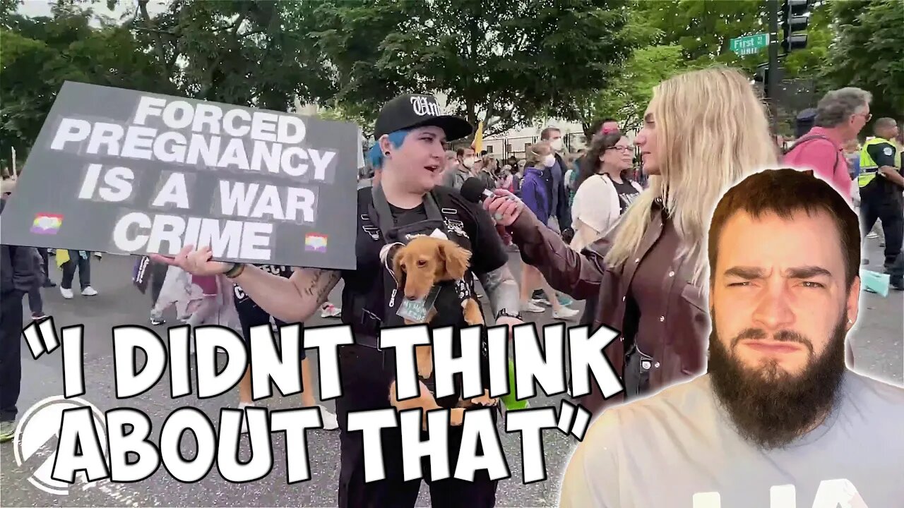 Pro lifer INTERVIEWS Pro Choicers.. | First time reacting to @studentsforlife