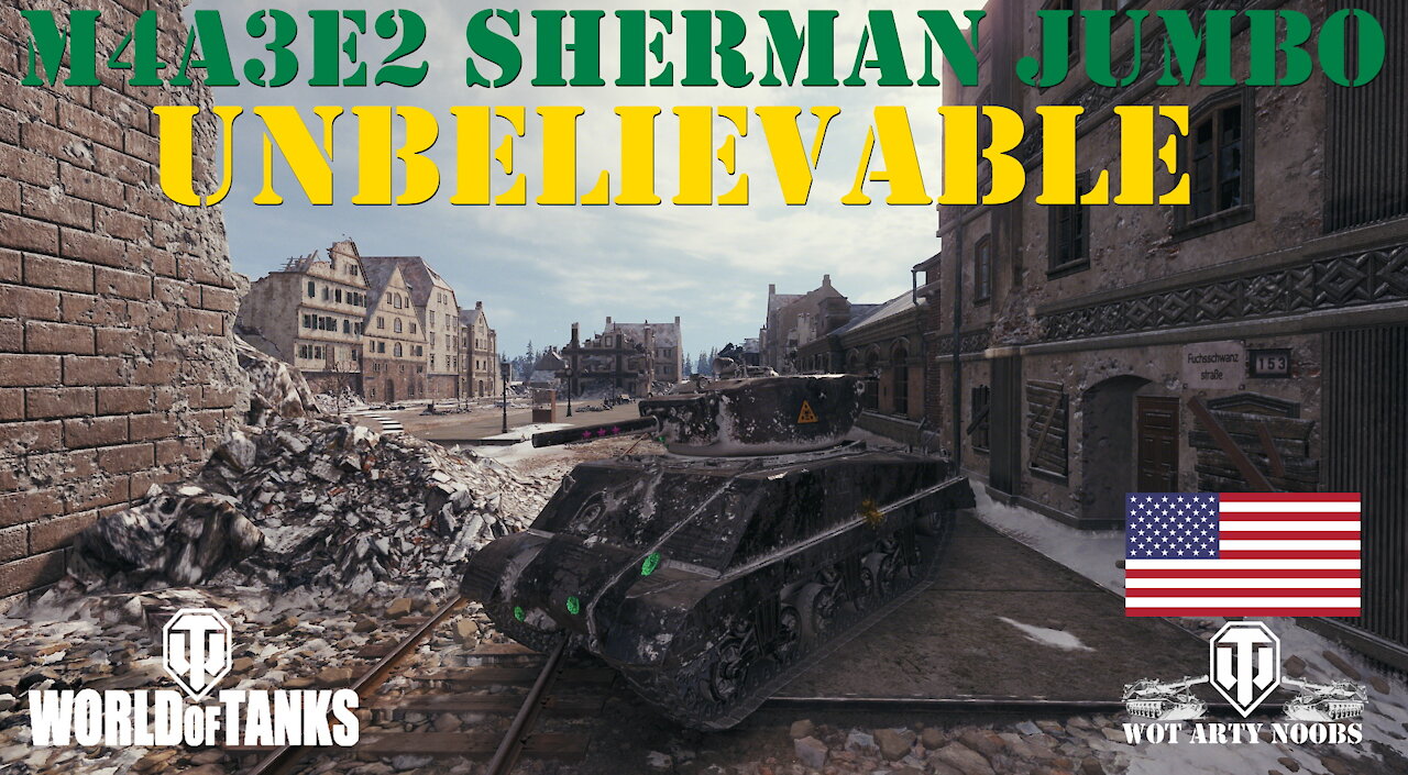 M4A3E2 Sherman Jumbo - UNBELIEVABLE