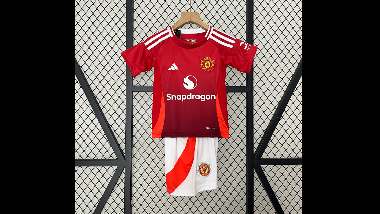 👉🏻⚽️ 2024/25 Manchester United Home Kid Kit