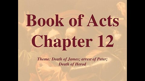 Acts Chapter 12