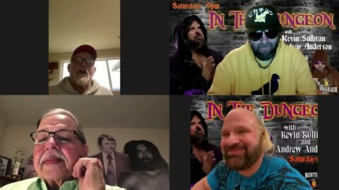 In the dungeon with guest Herb Simmons hosted by Kevin Sullivan , Andrew Anderson , and Matty Rock