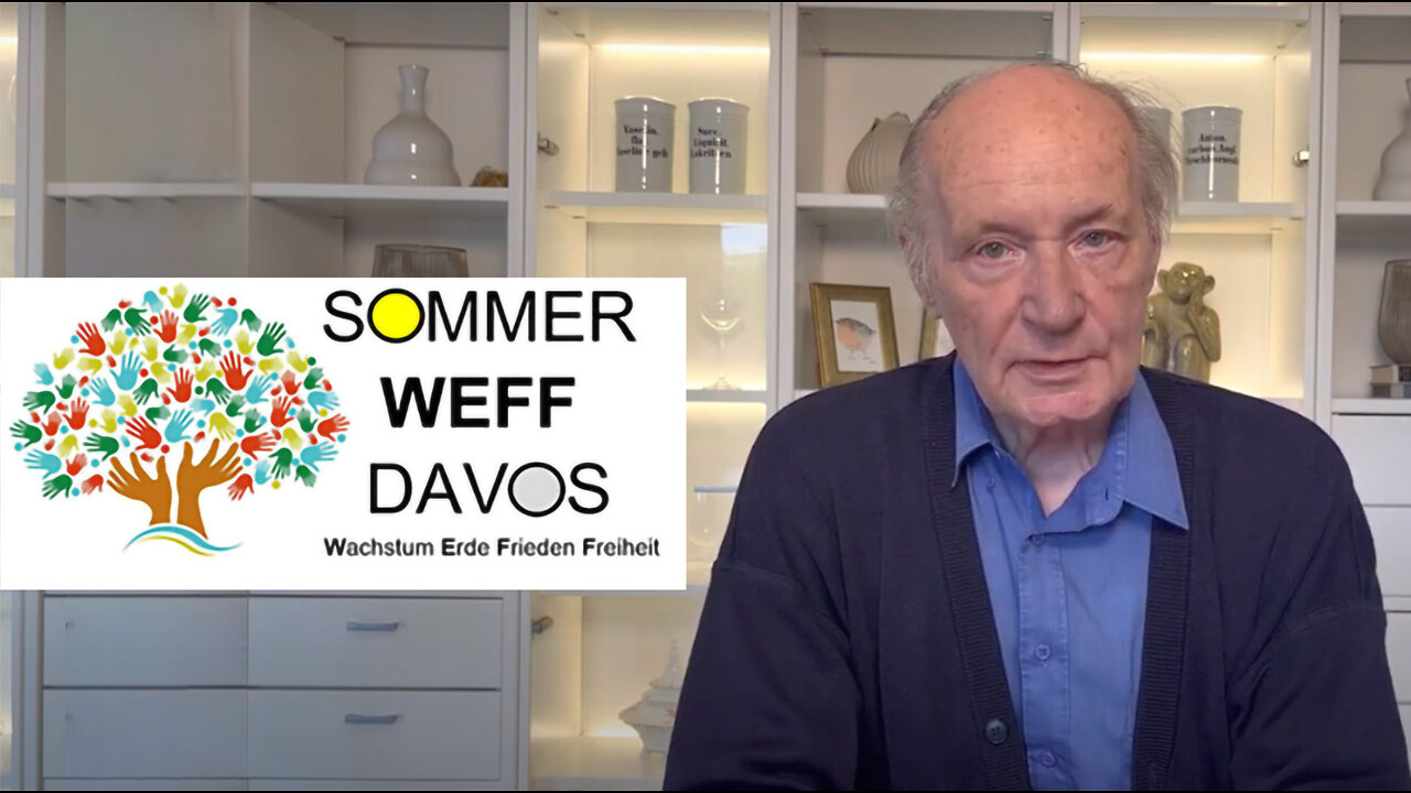 Sommer WEFF Davos 2022 - Eugen Drewermann - Theologe - Es genügt nicht nur das Klima zu retten!