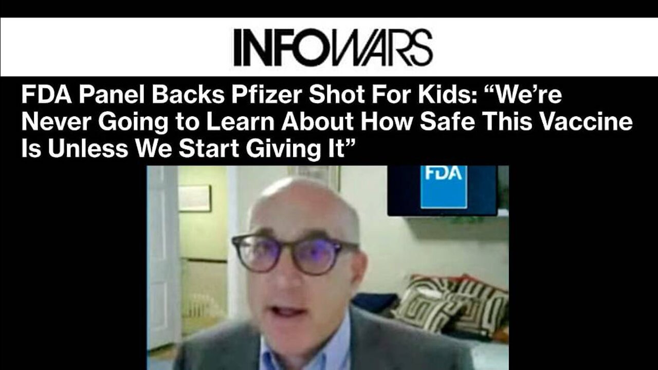 Globalist Push to Force Deadly Experimental COVID Shots on Children Backed by FDA