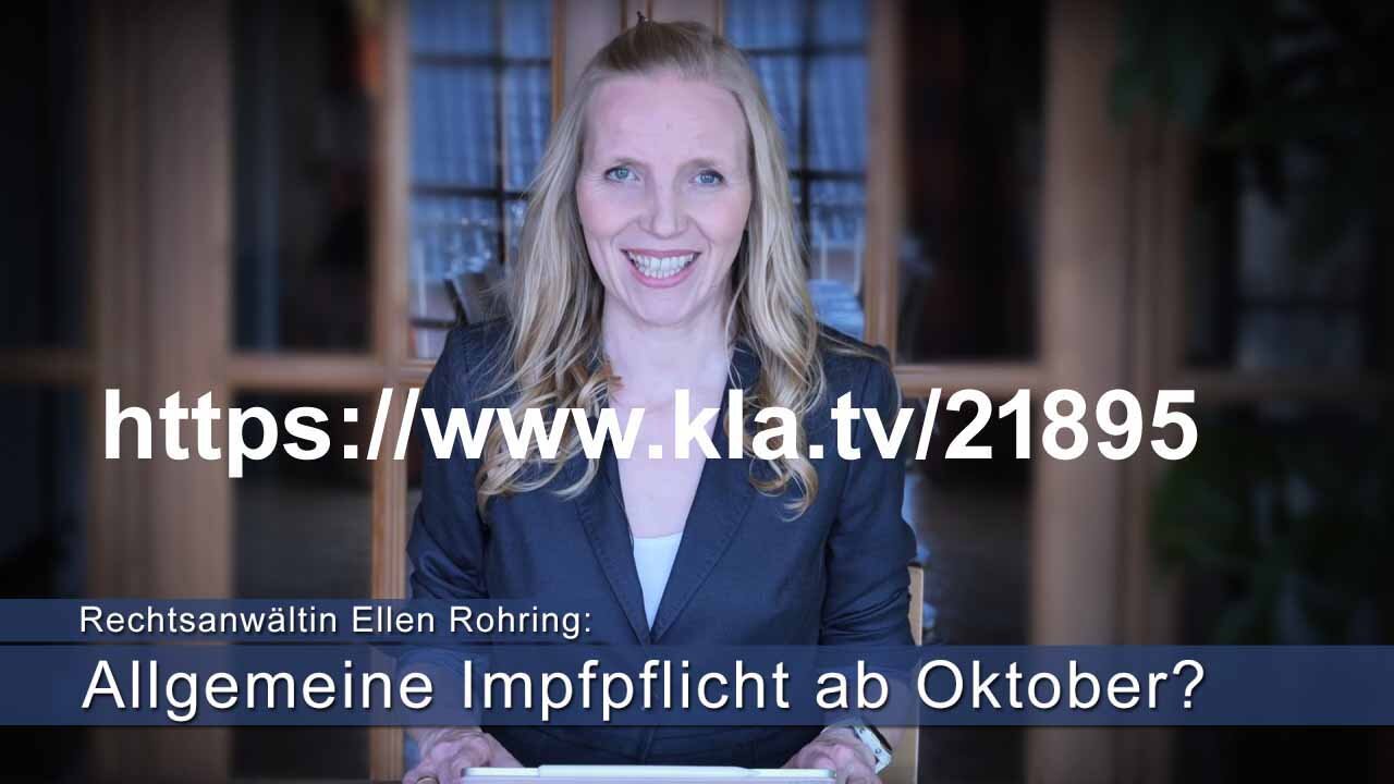 IMPF-ZWANG ab Oktober?