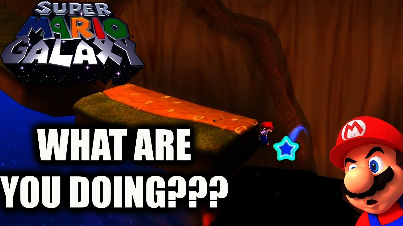 Super Mario Galaxy but Bad Luck!!!