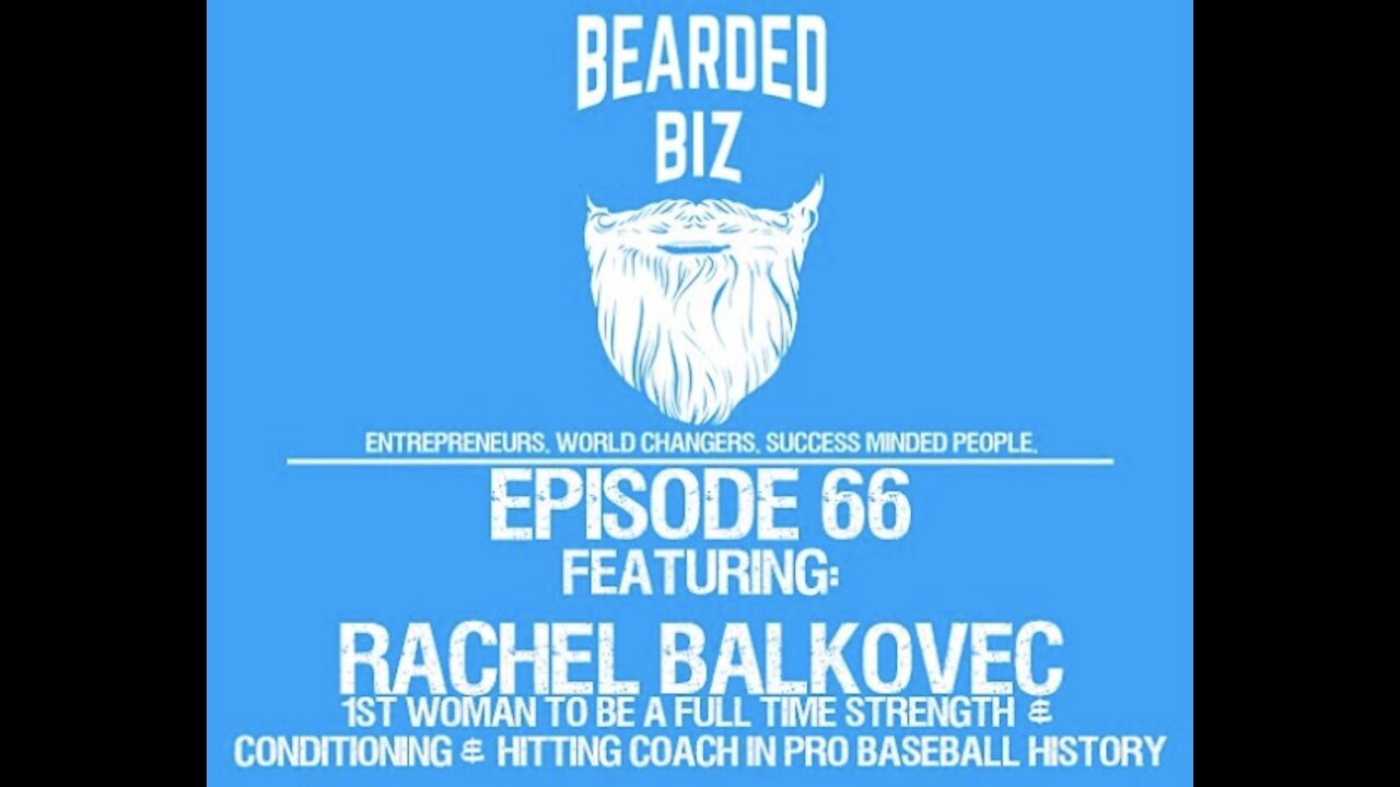 Ep. 66 - Rachel Balkovec - 1st woman hitting coach in pro baseball history!