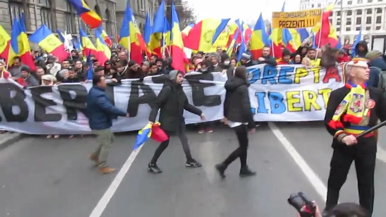 Miting AUR + Simion - Inceputul. 27 - II - 2022