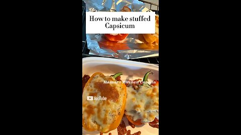 How to make stuffed capsicum
