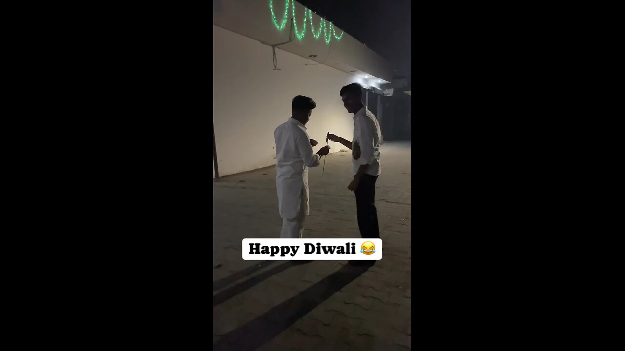 Diwali rocket gone wrong