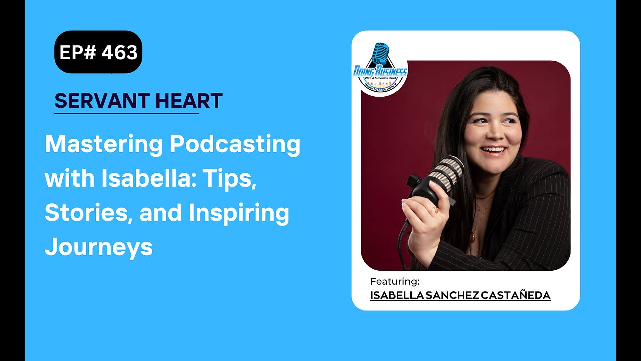 Mastering Podcasting with Isabella: Tips, Stories, and Inspiring Journeys