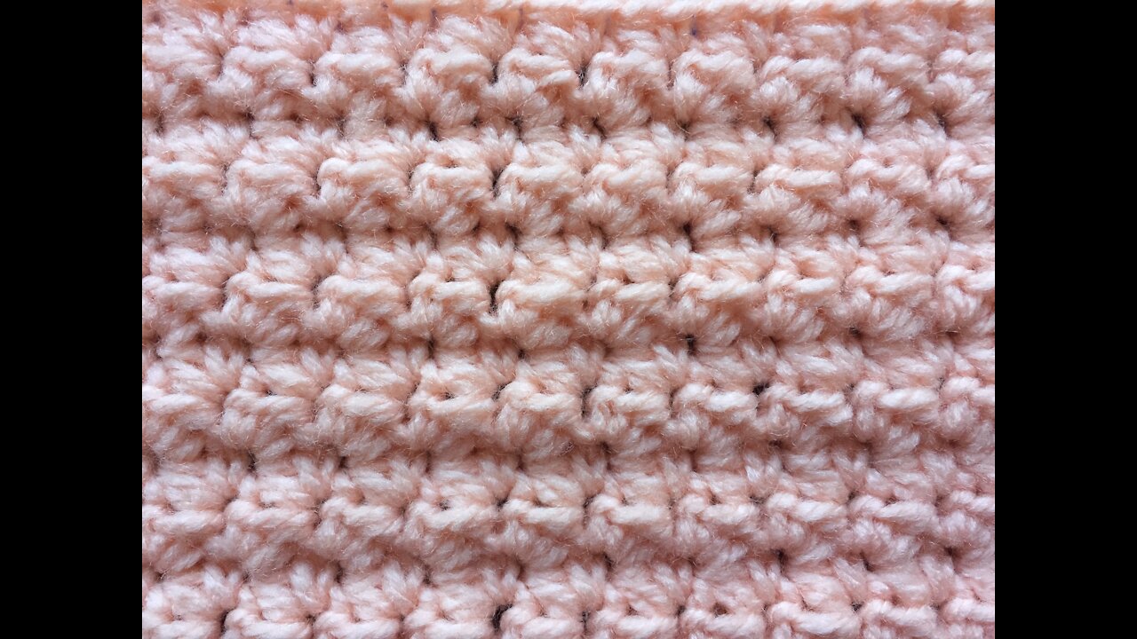 Crochet Blanket Stitch | ONE ROW REPEAT