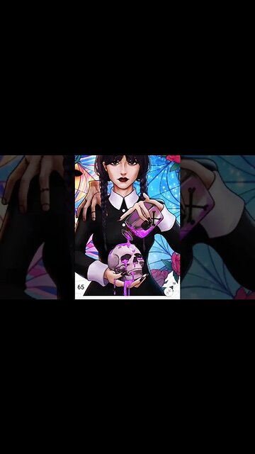 Color by number - Wednesday shinanigans