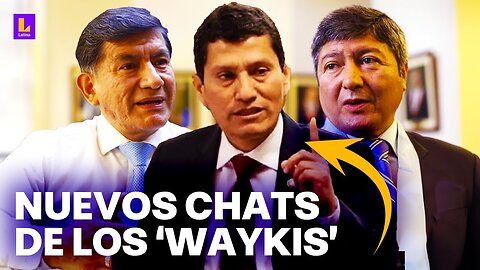 Revelan chats entre el general Carlos Morán, Colchado y Mateo Castañeda por caso 'Waykis'