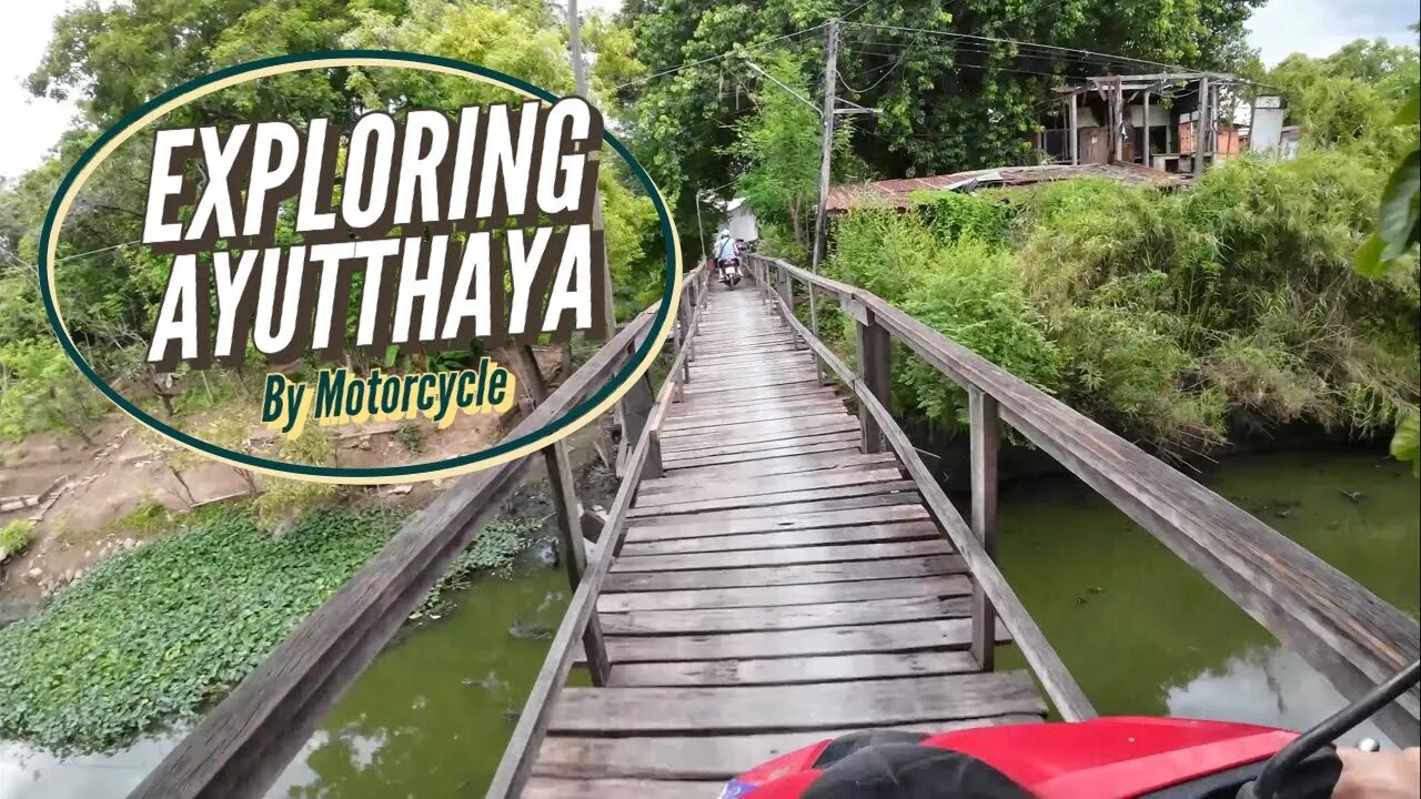 Exploring Ayutthaya By Motorcycle - How to Rent & Ride Through the Historical Park - Thailand 2023