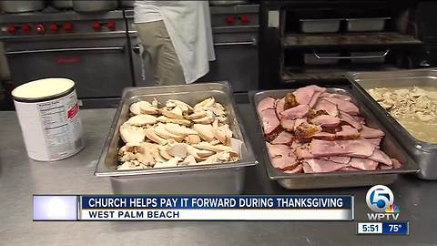 St. Catherine's Greek Orthodox Church serves up Thanksgiving meals