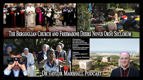 The Bergoglian Church and Freemasons Desire Novus Ordo Seclorum (New Order of the Ages).