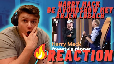 Harry Mack | De Avondshow met Arjen Lubach (S2) ((IRISH MAN REACTION!!))