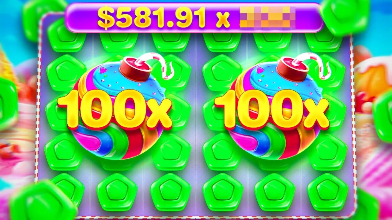 WE GOT TWO 100x DROPS in this SWEET BONANZA BONUS BUY!