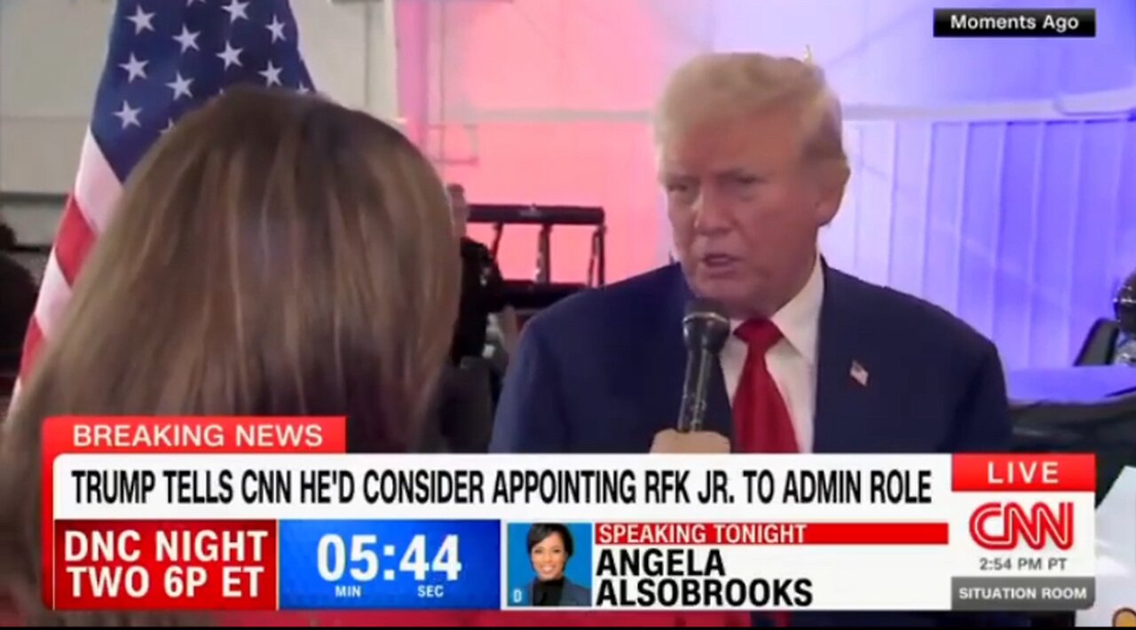 Trump tells CNN he’d consider appointing RFK Jr to administration role