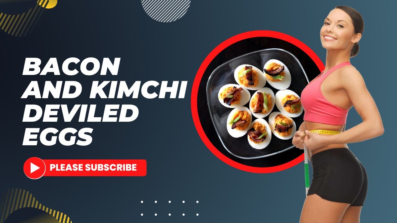 Unleash Flavor Fusion: Bacon and Kimchi Deviled Eggs Recipe!