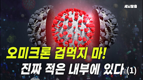 [세뇌탈출] 1739탄 - 오미크론 겁먹지 마! 진짜 적은 내부에 있다 -1부 (20211129)