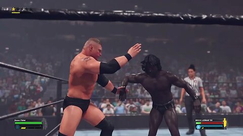 WWE 2K23: Shawn Fisher Vs. Brock Lesnar '03 (Legend Difficulty)