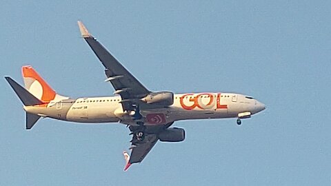 Boeing 737-800 PR-GUP coming from Guarulhos to Fortaleza