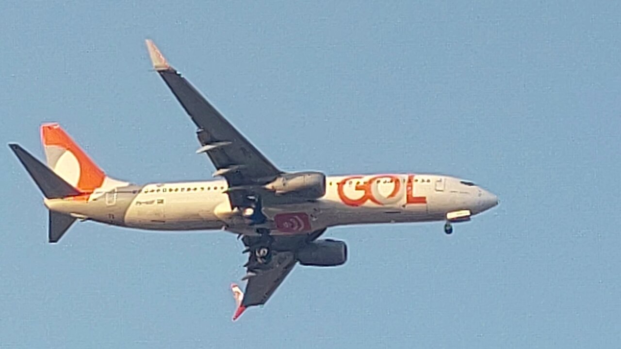Boeing 737-800 PR-GUP coming from Guarulhos to Fortaleza