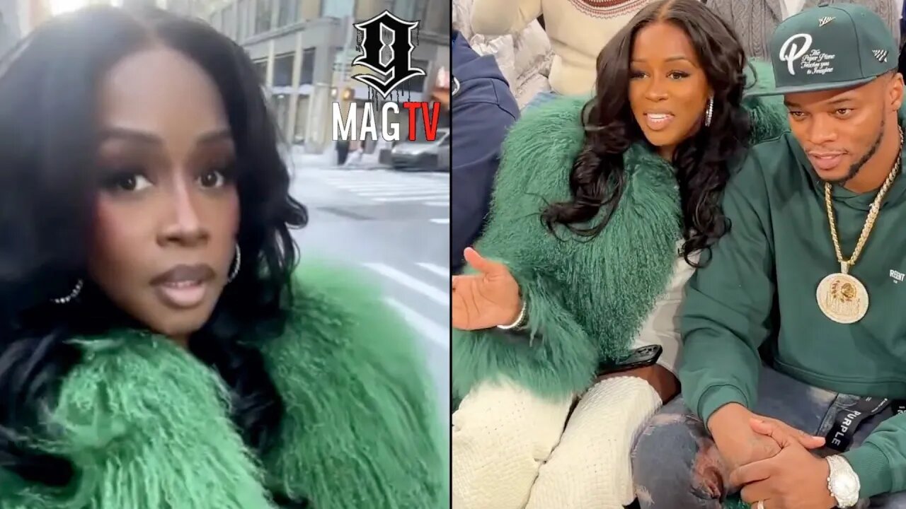 Papoose Wife Remy Ma Attend Knicks Game In Her $10k Boots! 👢