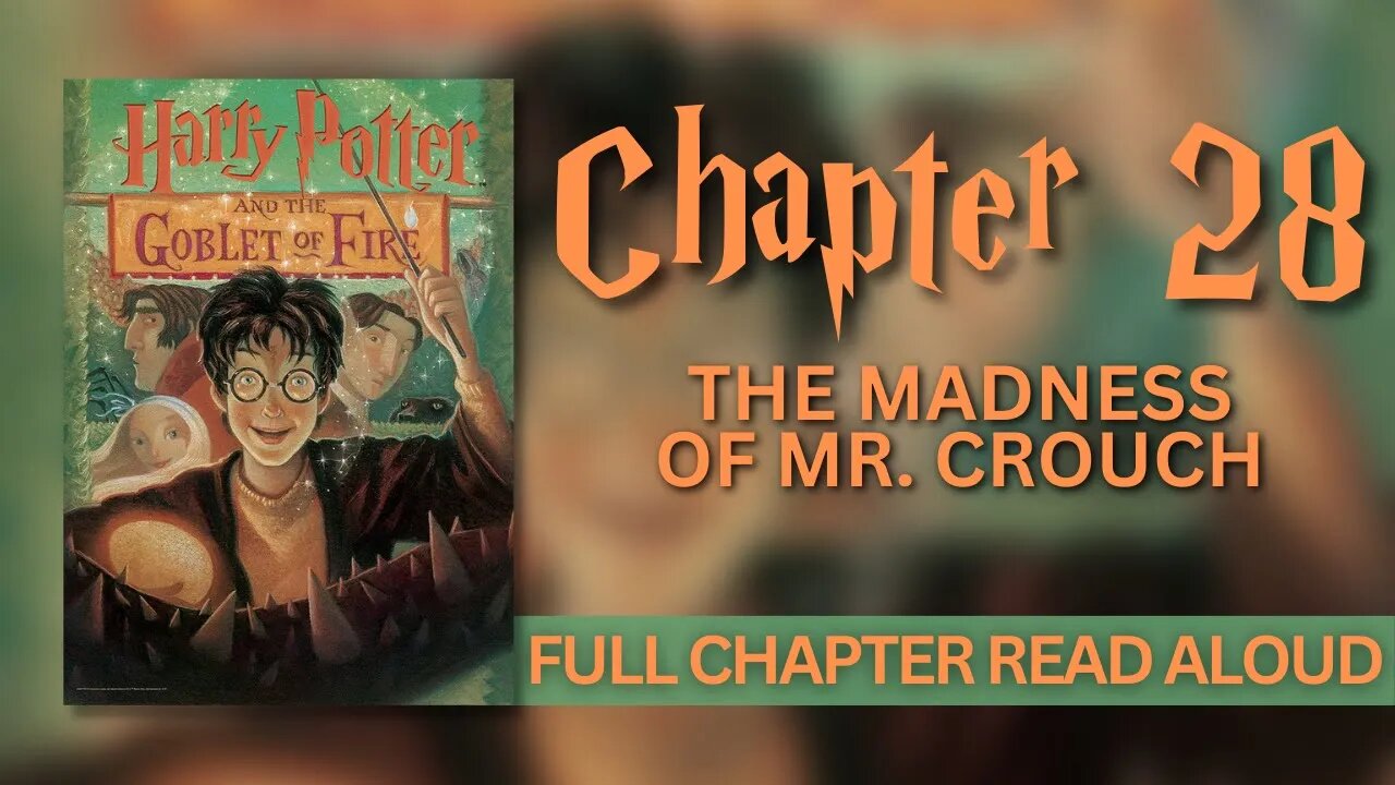 Harry Potter and the Goblet of Fire | Chapter 28: The Madness of Mr. Crouch