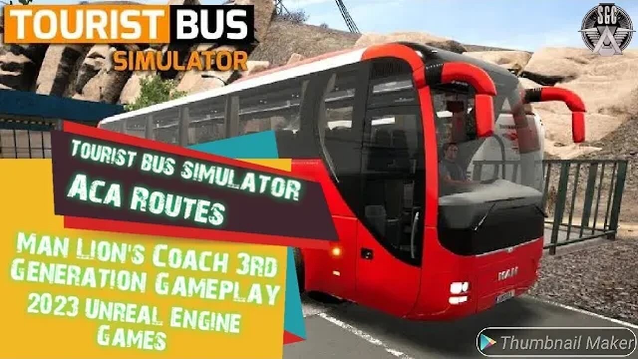 Tourist Bus Simulator Free Download Man Lion's Coach 3rd Ganretion Graphics Unreal Engine Games