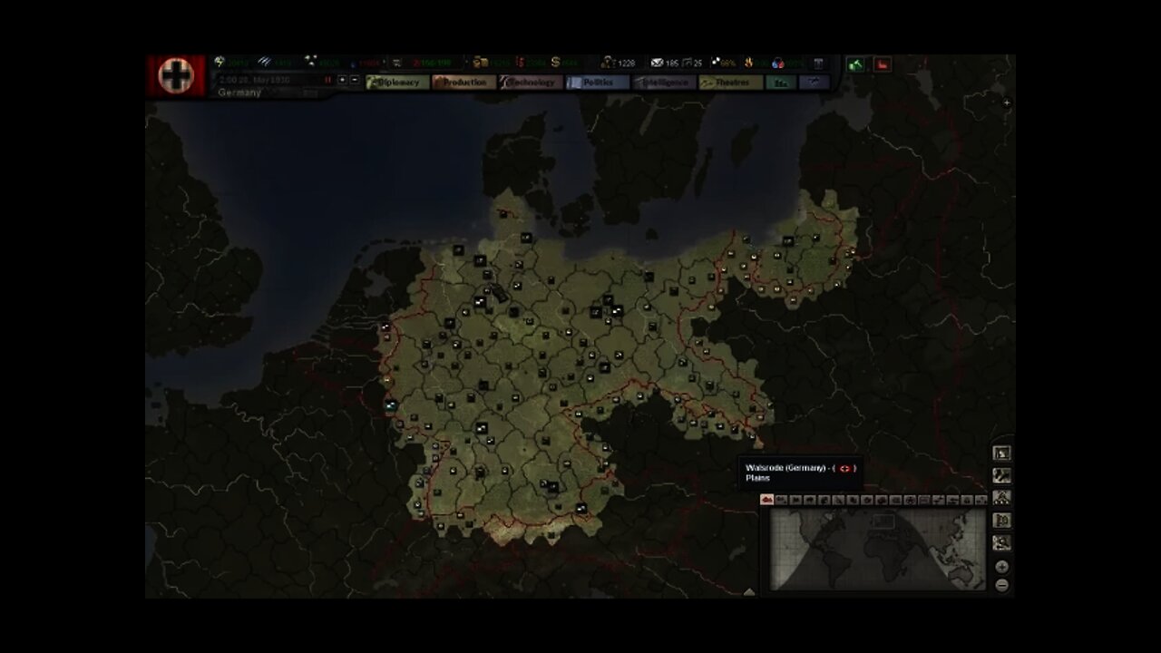 Let's Play Hearts of Iron 3: Black ICE 8 w/TRE - 005 (Germany) I cover Germany Radio & TV