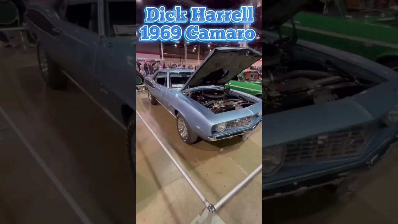 Dick Harrell Big Block 1969 Chevy Camaro! #shorts