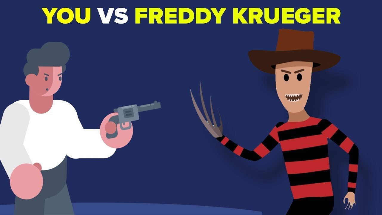 YOU vs FREDDY KRUEGER -How Can You Defeat and Survive It (A Nightmare on Elm Street)