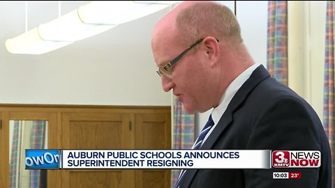 Auburn superintendent resigns after video goes online